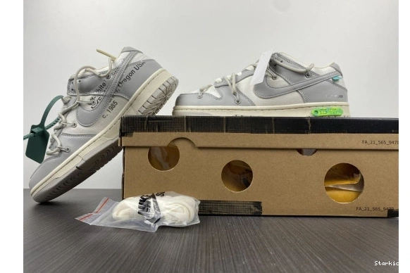 O-W DM1602-117 Low Nike 42 Lot Dunk 0110